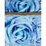Kép 2/5 - Armani szatén - Kék nagy rózsa mintával, Digital Print