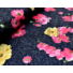 Kép 3/6 - Kötött kelme – Rózsaszín és sárga virág mintával, MELANGE