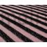 Kép 5/5 - Kötött kelme – Mályva és fekete csíkos mintával, lurexes
