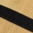 Kép 1/4 - Varrható tépőzár – Fekete színben, horgos, 2cm