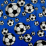 Kép 1/6 - Wellsoft – Kék alapon focilabda mintával