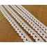 Kép 3/3 - Csipke szalag – Fehérszín színű pamut csipke, 1cm