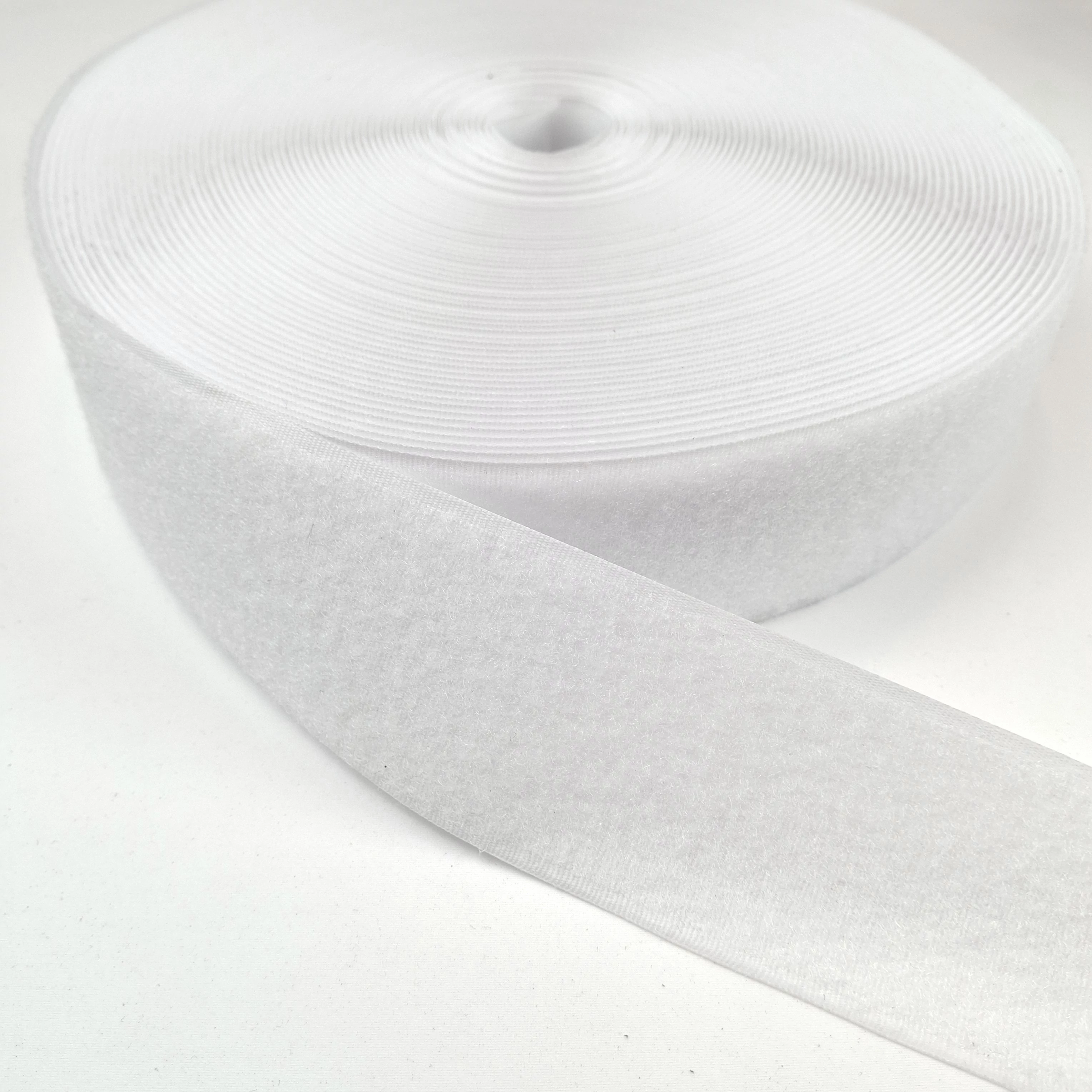 Varrható tépőzár – Fehér színben, bolyhos, 5cm
