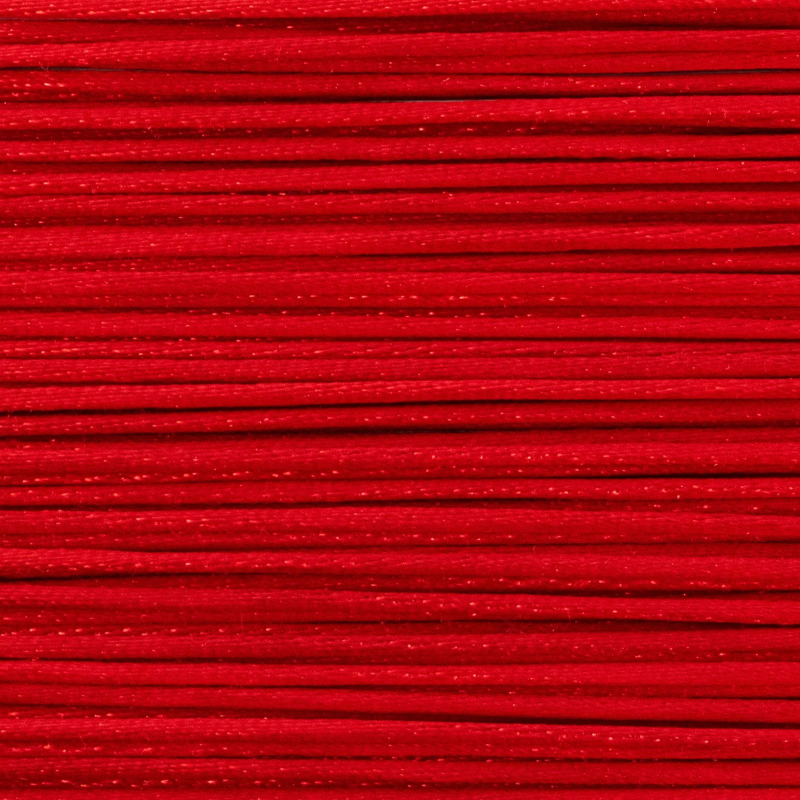 Szatén zsinór – Patkányfarok piros színben, 2mm